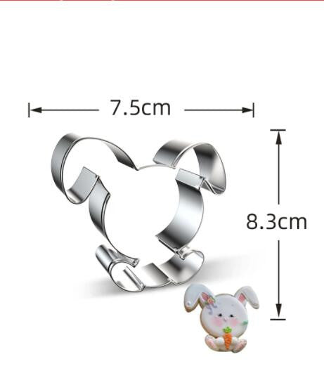Stainless Steel Biscuit Mould Rabbit