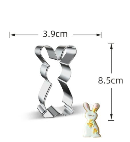 Stainless Steel Biscuit Mould Rabbit