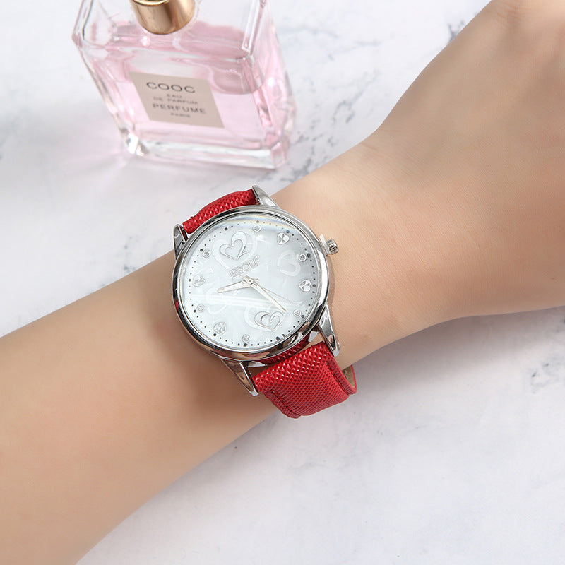 Trendy Fashion Wallet Watch Set