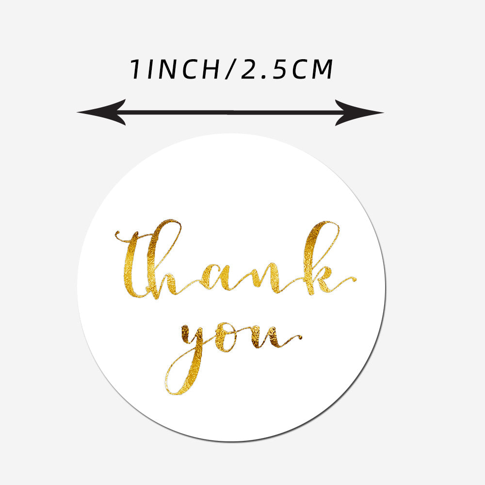 Thank you stickers