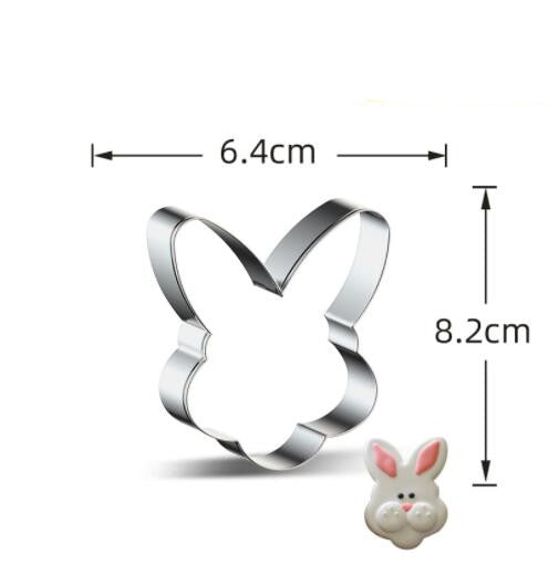 Stainless Steel Biscuit Mould Rabbit