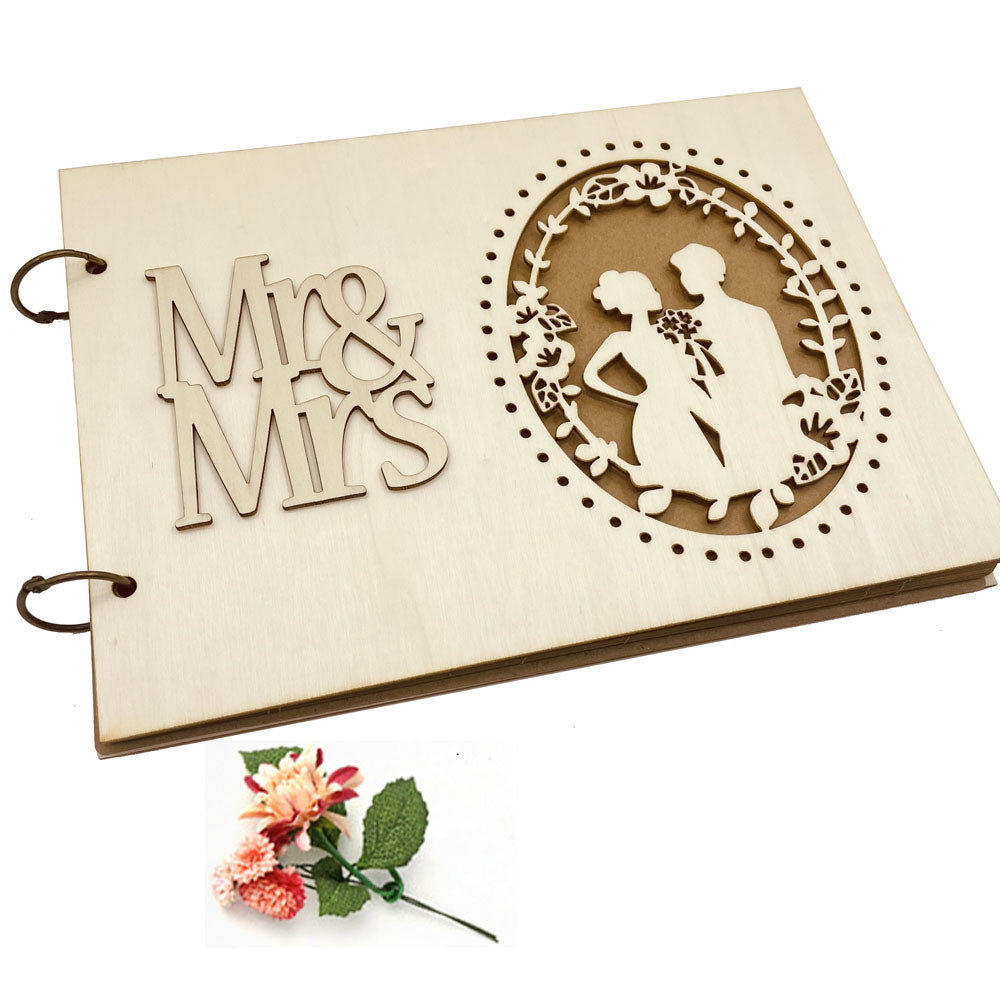 Wedding Guests Sign In Signature Book