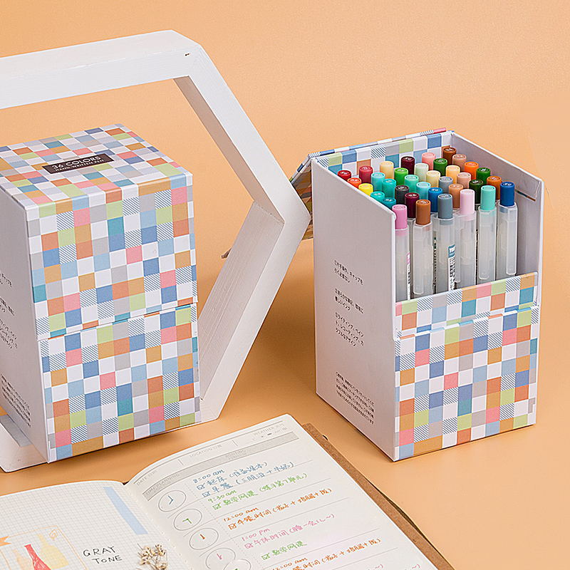 Multicolor Gel Pen Set Gift Box