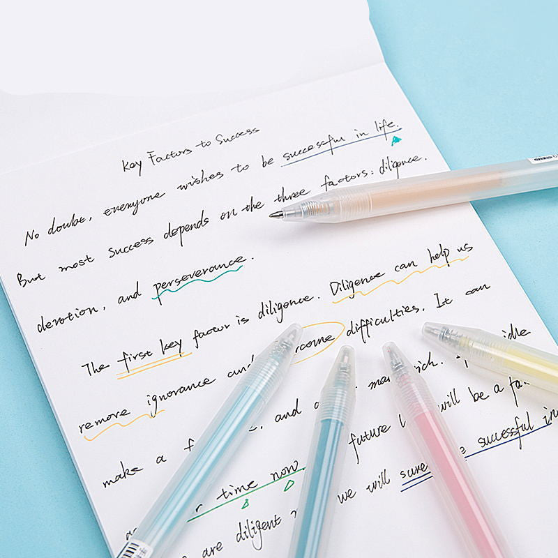 Multicolor Gel Pen Set Gift Box