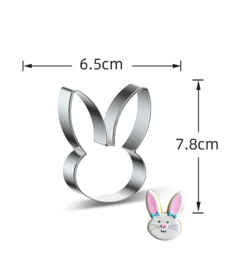 Stainless Steel Biscuit Mould Rabbit