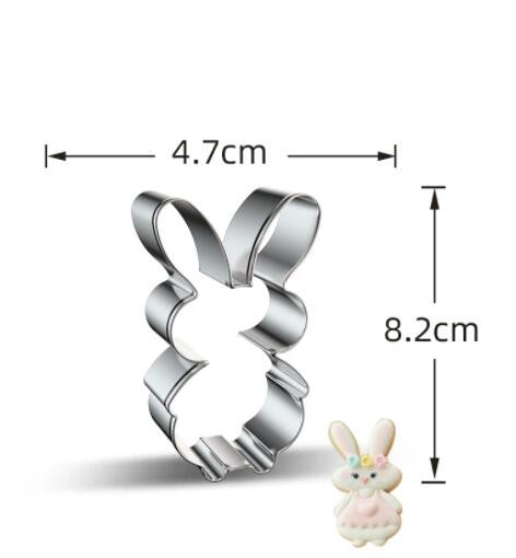 Stainless Steel Biscuit Mould Rabbit