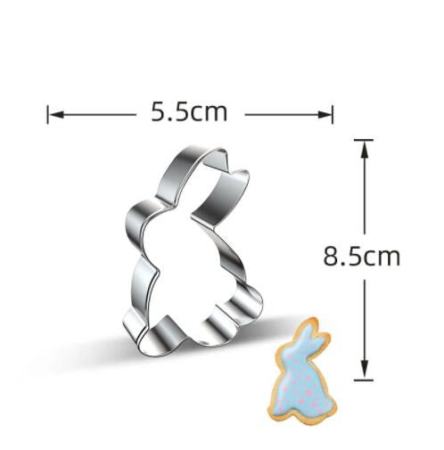 Stainless Steel Biscuit Mould Rabbit