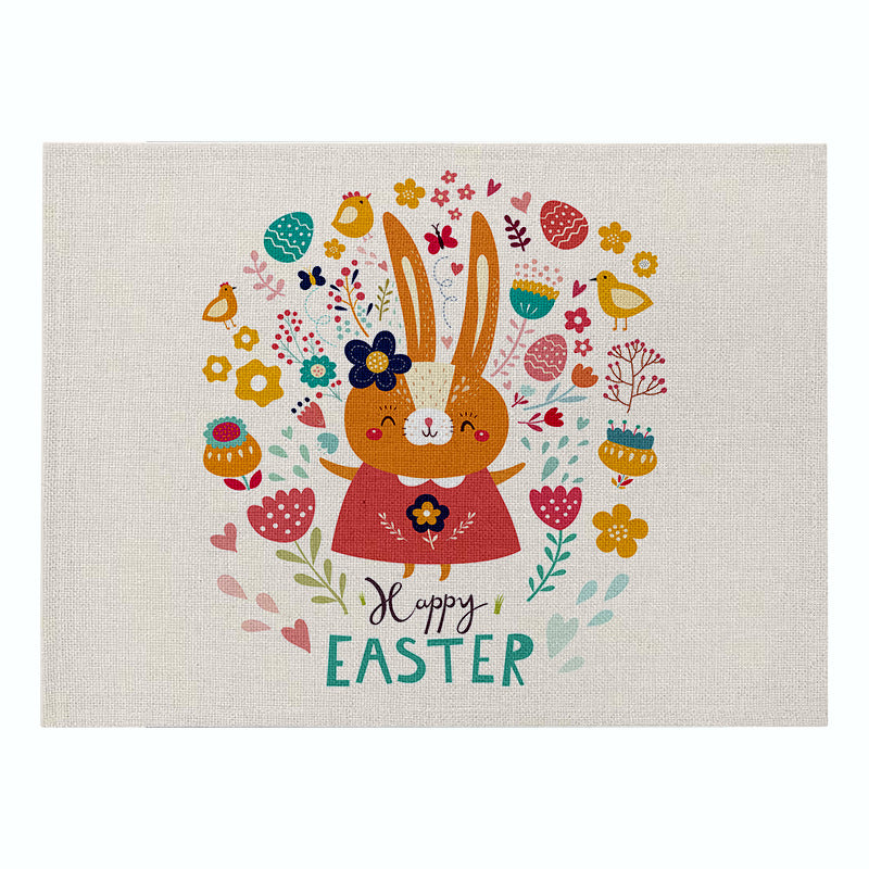 Coaster Anti-scalding Cotton And Linen Western Placemat