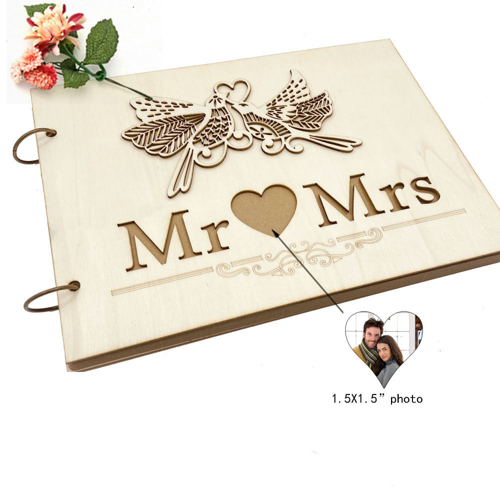 Wedding Guests Sign In Signature Book