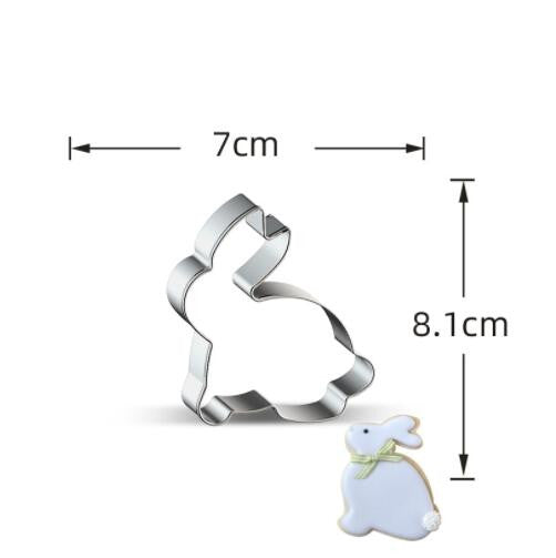 Stainless Steel Biscuit Mould Rabbit