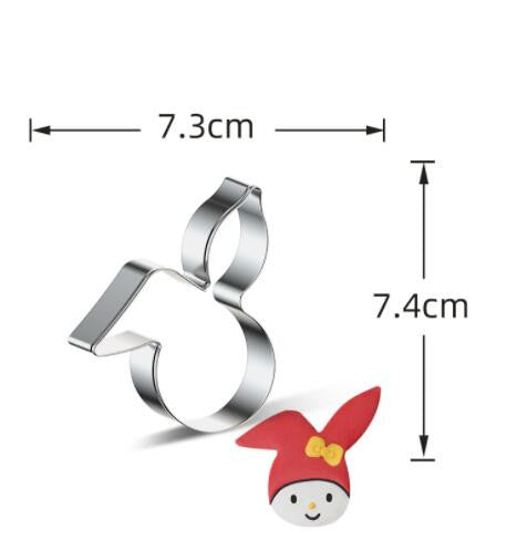 Stainless Steel Biscuit Mould Rabbit